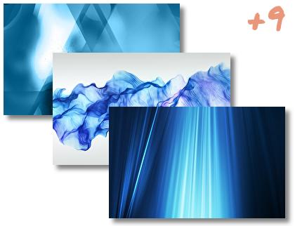 AbstractBlue theme pack