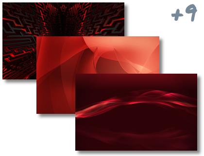 AbstractRed theme pack