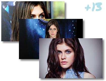 Alexandra Daddario theme pack