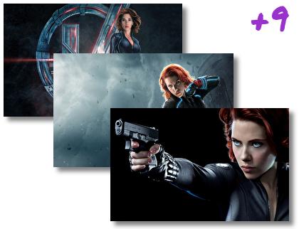 Black Widow theme pack