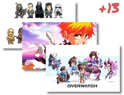 Chibi Mixed theme pack