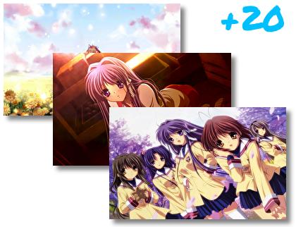 Clannad theme pack