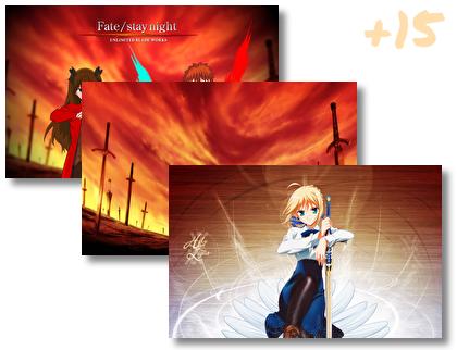 Fatestay Night Unlimited Blade Works theme pack