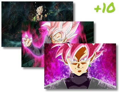 Goku Black theme pack