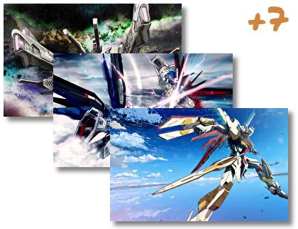 Gundam Seed and Destiny theme pack