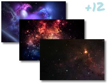 Hubble theme pack