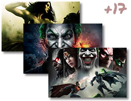 Injustice Gods Among Us theme pack