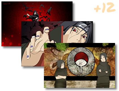 Itachi Uchiha theme pack