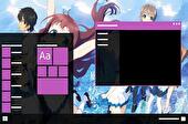 Nagi No Asukara Windows 11/10 Theme 