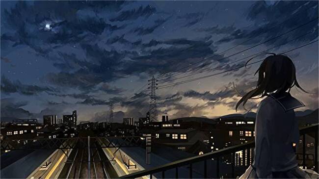 Anime Scenery With Streets, anime scenery, streets, buildings, animation,  HD phone wallpaper | Peakpx