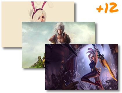 Riven Lol theme pack