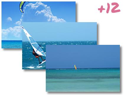 Windsurfing theme pack