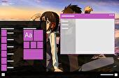 Dark Anime Windows 10 theme [Dark/Light mode] 